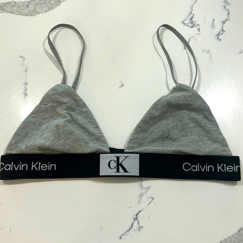 Calvin Klein modern triangle bra